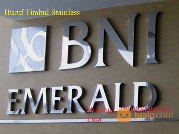 PEMBUATAN HURUF TIMBUL STAINLESS TERBARU | MALANG