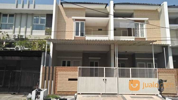 Rumah Minimalis 2 Lantai Rungkut Asri Row Jalan 3 Mobil