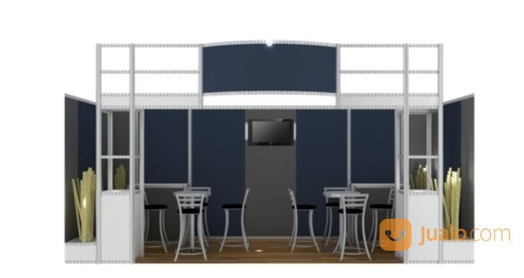 BOOTH PAMERAN DARI BAHAN PARTISI R8