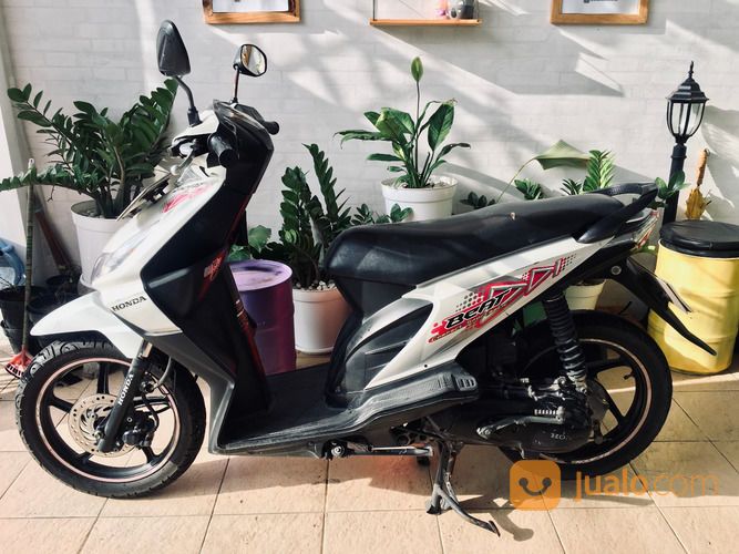 Honda Beat 2011 Putih Plat L Amanah