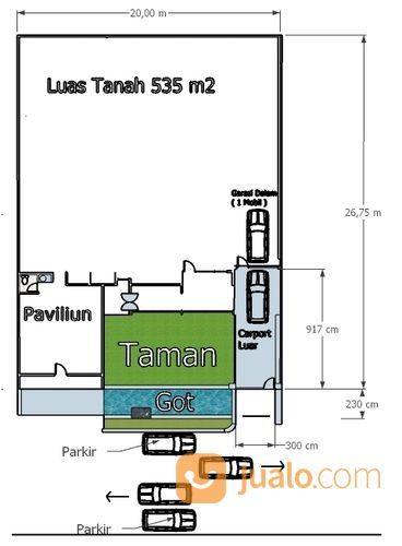 Rumah Siap Huni, Luas Dan Nyaman Di Sidomukti, Bandung.