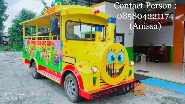 Wahana Sepur Mini Kereta Odong-Odong Mobil Balap