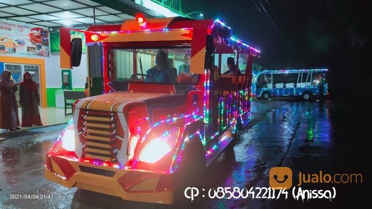 Wahana Sepur Mini Kereta Odong-Odong Mobil Balap