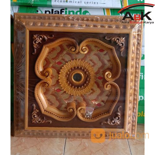 PLAFINDO Ornamen Lampu PLAFON PVC