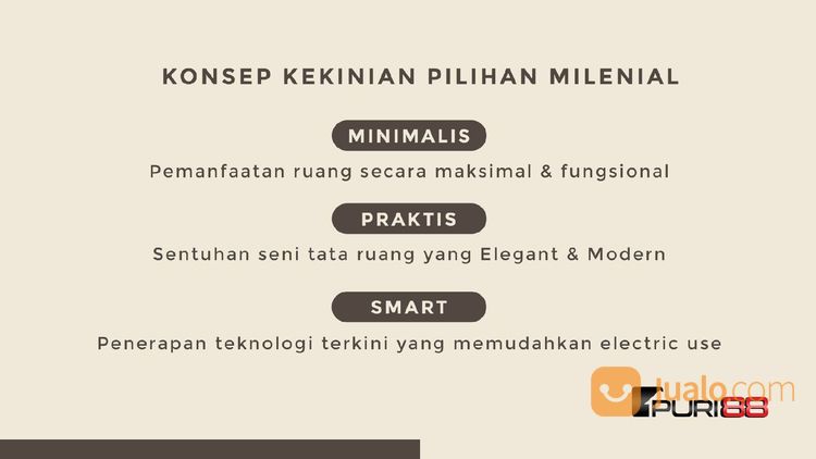 Rumah Rungkut Konsep Landed Apartment Dengan Smart Home System