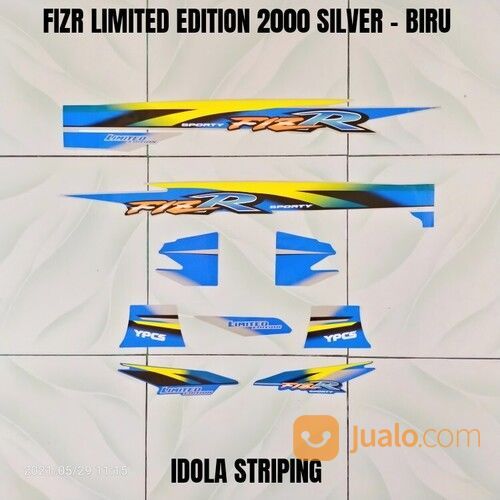 Striping FIZR Limited Edition 2000 Silver - Biru