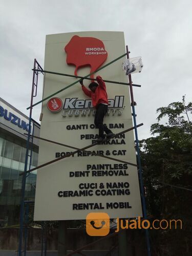 JASA PEMBUATAN TOTEM MURAH CIKOKOL