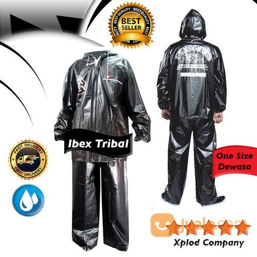 Grosir Mantol Jas Hujan Ibex Tribal Black Warna Hitam Di Solo Toko Grosir Mantol
