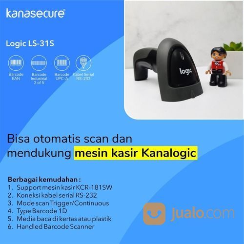 Barcode Scanner Logic LS-31S (Ekonomis)
