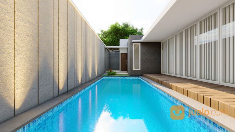 Rumah Komp.Pemda 4 KT Type 300 Full Interior & Kolam Renang,