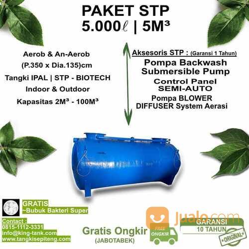 PAKET Tangki IPAL Sewage Treatment Plant STP BIOTECH 5000L / 5M3