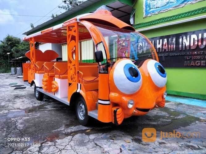 Odong Kereta Mini Mobil Wisata Asli Pabrik Model Kartun