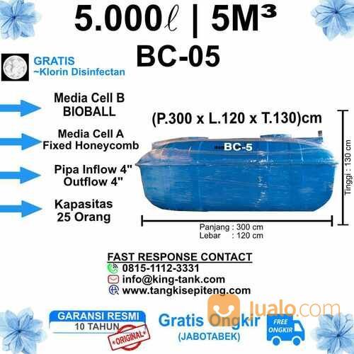 Bio Septictank 5000 L / 5M3 (BIOFIL-BIOTECH-BIOTANK)