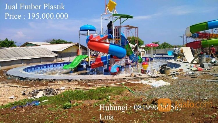 PEMBUATAN WATERPARK EMBER TUMPAH MURAH 195 L | BALI