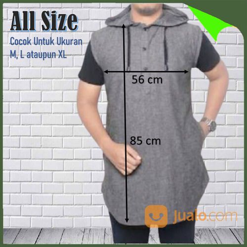 Rompi Shalat Rosal Hoodie (Kurta Sholat Pakistan)