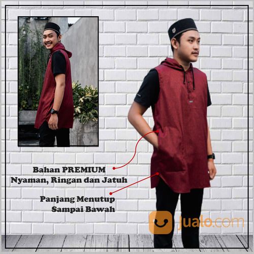 Rompi Shalat Rosal Hoodie (Kurta Sholat Pakistan)