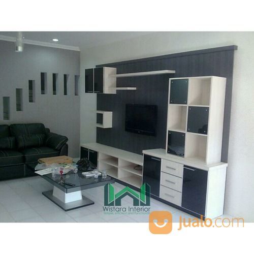 Jasa Pembuata Backdrop TV Minimalis Jakarta Timur