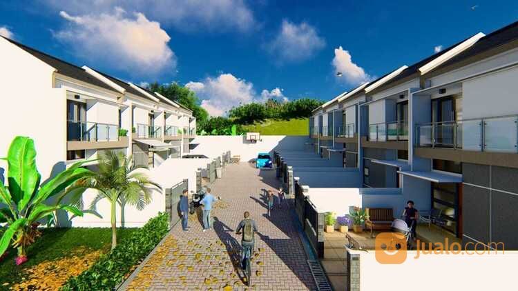 Rumah Murah Dua Lantai Lokasi Dekat Jalan Tol Cileunyi View Bandung Bonus Pagar.