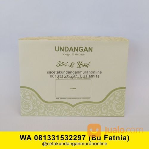 WA 081331532297 Undangan Pernikahan Pamekasan