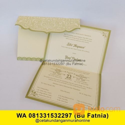 WA 081331532297 Undangan Pernikahan Pamekasan