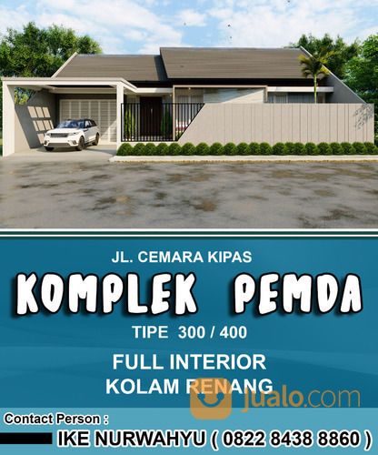 RUMAH STRATEGIS DI KOMPLEK PEMDA DEKAT SOEKARNO HATTA