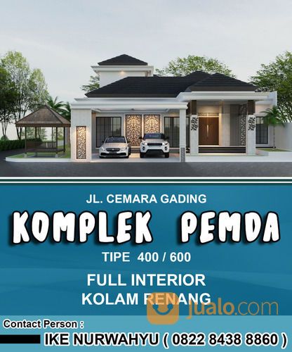 RUMAH DILENGKAPI FULL INTERIOR DI JALAN CEMARA KIPAS PEKANBARU