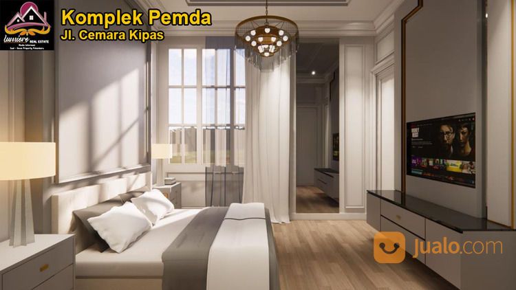 RUMAH DILENGKAPI FULL INTERIOR DI JALAN CEMARA KIPAS PEKANBARU