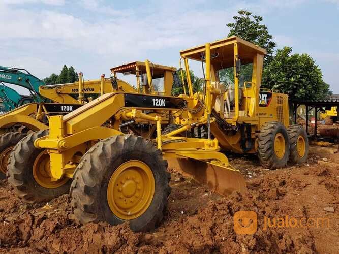 Alat Berat Motor Grader CAT 120K Tahun 2015 Tangerang