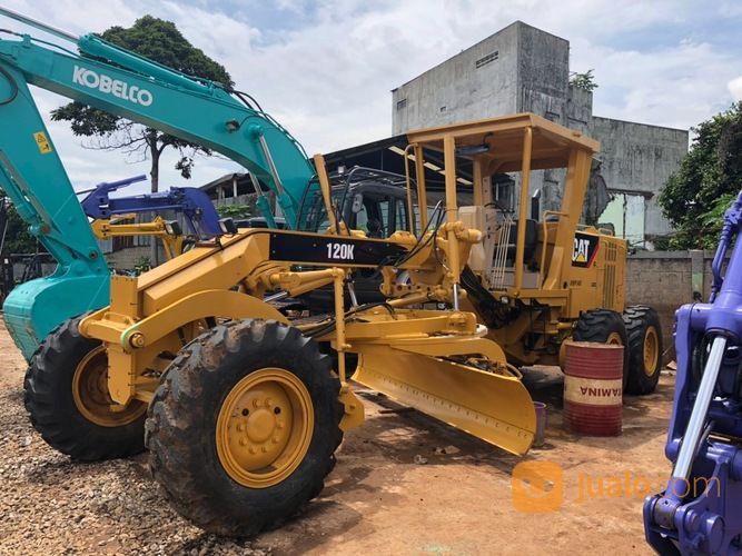 Alat Berat Motor Grader CAT 120K Tahun 2015 Tangerang