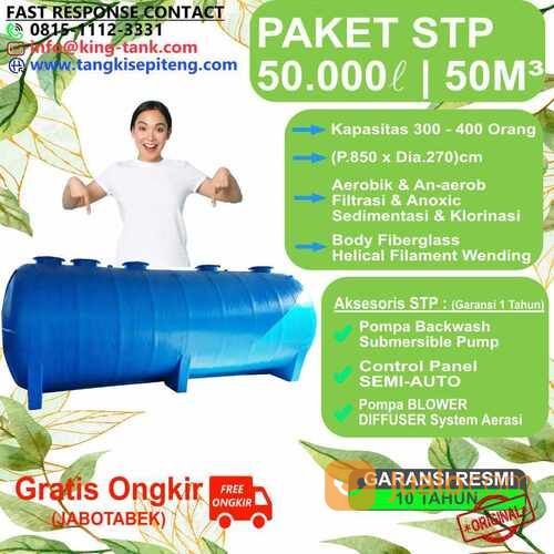 STP BIOTECH 50000 Liter / 50m3 IPAL BIOTANK BIOTECH