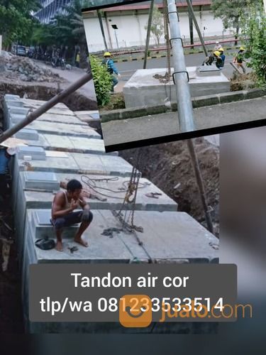 Tandon Air Cor, Tandon Air Beton, Tandon Air Tanam, Dan Septictank Cor