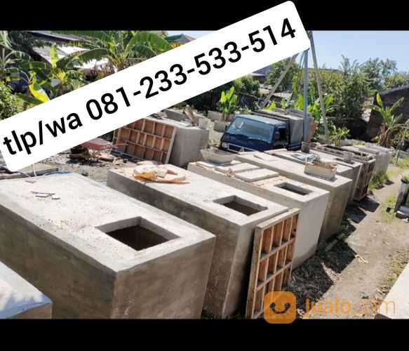 Tandon Air Cor, Tandon Air Beton, Tandon Air Tanam, Dan Septictank Cor