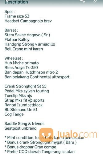 Kndisi Terawat..Istimewa. Hp.3.8jt Nego