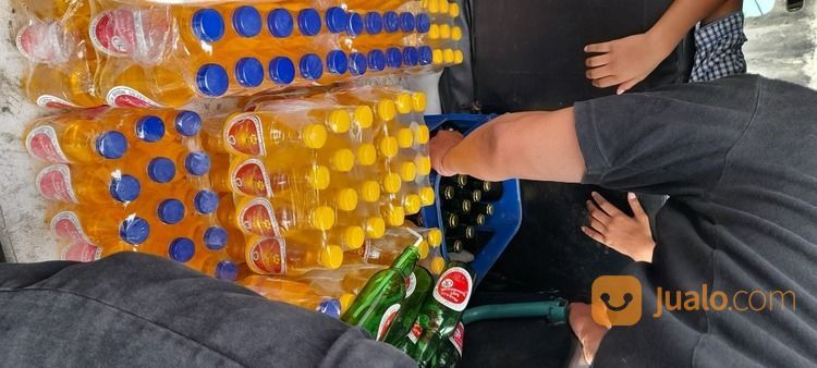 Sari Temulawak Kemasan Botol Kaca.