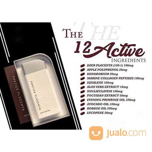 SUPLEMEN PURTIER PLACENTA SIXTH EDITION EDISI 6 TERBARU