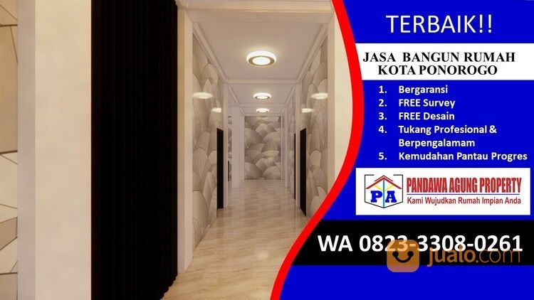 Jasa Desain Cat Rumah Di Ponorogo, PANDAWA AGUNG PROPERTY