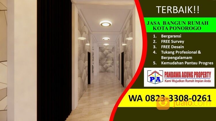 Jasa Desain Cat Rumah Di Ponorogo, PANDAWA AGUNG PROPERTY