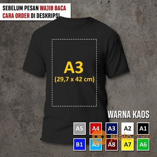 [FREE DESAIN] TEMPAT JASA SABLON KAOS SATUAN MURAH TASIKMALAYA I JAGOTEES