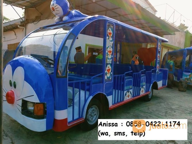 Wahana Mobil Odong-Odong Kereta Wisata Nemo Oren