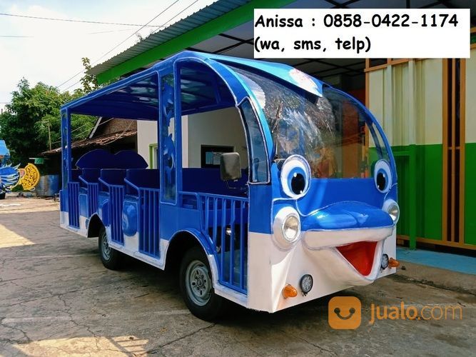 Wahana Mobil Odong-Odong Kereta Wisata Nemo Oren