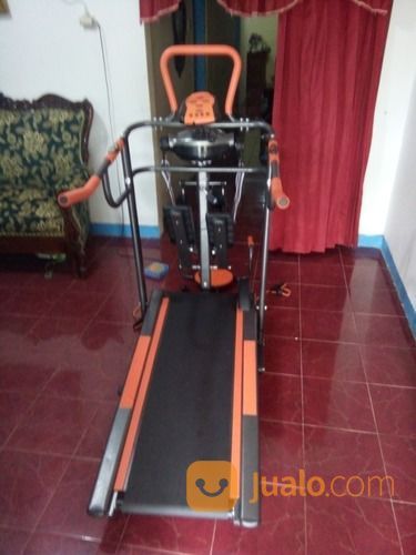 Alat Fitness Treadmill Manual 6 Fungsi