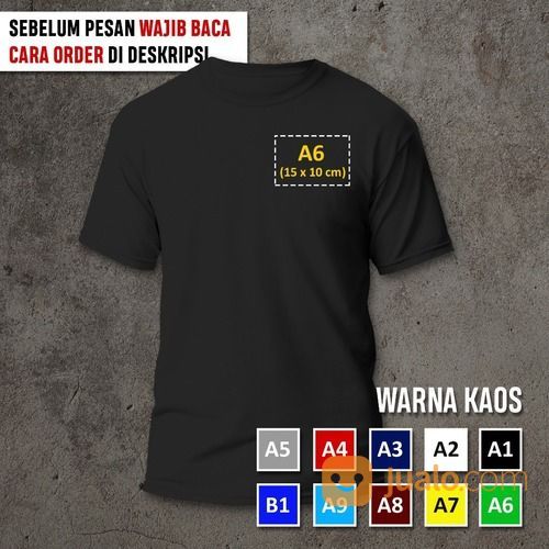[FREE DESAIN] TEMPAT JASA SABLON KAOS SATUAN MURAH KUDUS I JAGOTEES
