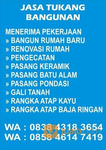 Tukang Bangunan Di Kabupaten Bandung Wa 0838 4318 3654