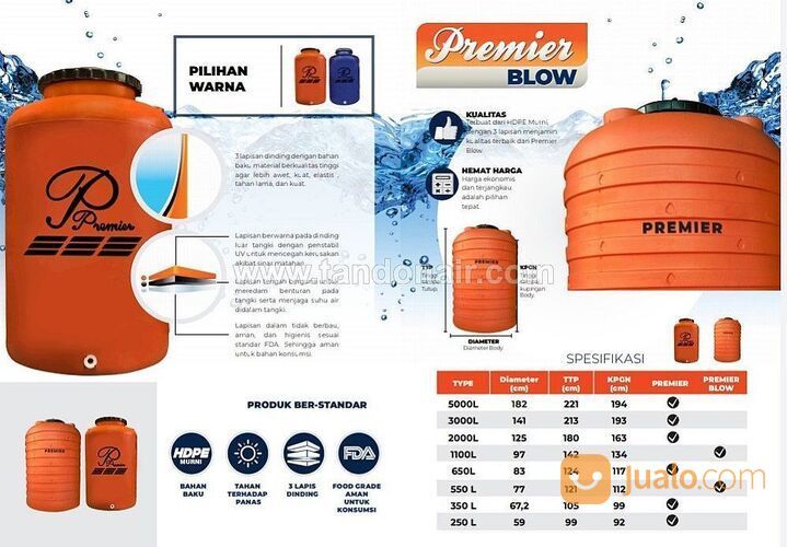 Tandon Air PRIME 5000 R 5000 Liter