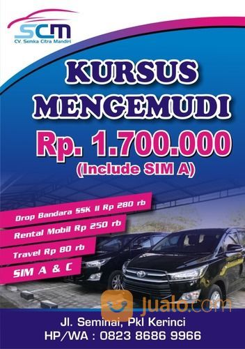 Kursus Mengemudi Esemka Kerinci Pelalawan