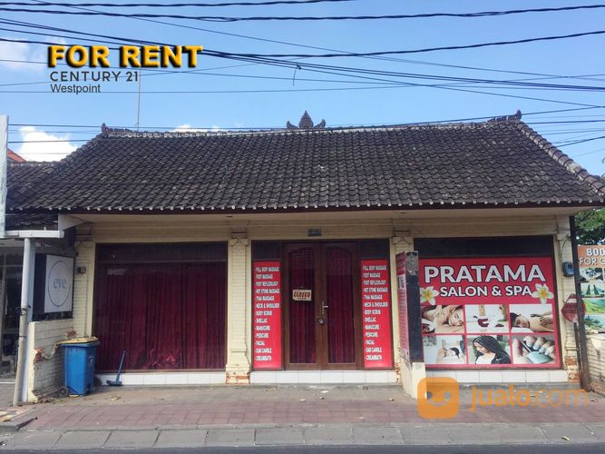 Toko 1 Lantai Dekat Pantai Di Jl. Batubelig Kerobokan Bali