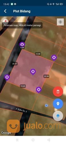 Tanah Di Bawah Harga Pasaran 4 Are Cocok Untuk Villa Di Dalung Bali