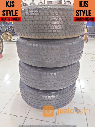 Velg Mobil Original Isuzu Mux R17 Pcd 6X139,7 Plus Ban Bridgestone 70%