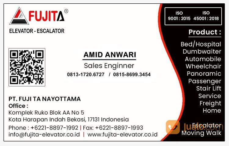 LIFT MAKANAN / DUMBWAITER