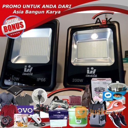 PROMO Lampu Rumah, Lampu Taman, Lampu Hias, Lampu Jalan IWATA